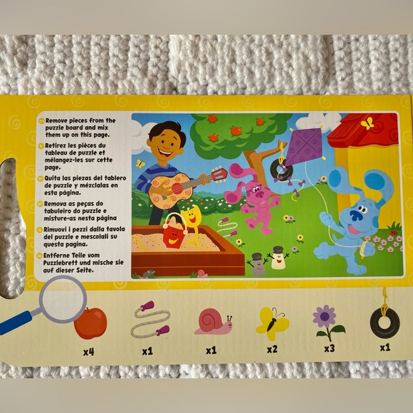 Melissa & Doug Blue's Clues & You! Take-Along Magnetic Jigsaw Puzzles - Picture 4 of 9